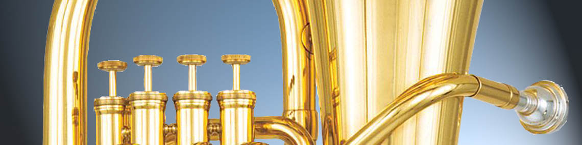 Banner met tuba
